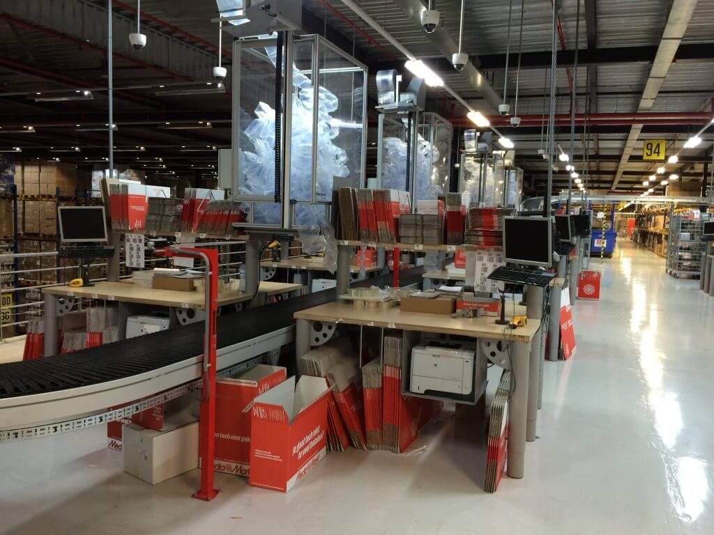 Geïntegreerde werkplekken in uw logistiek proces